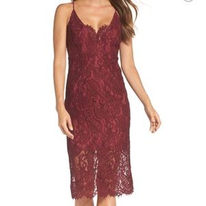 Bardot Lace Dress